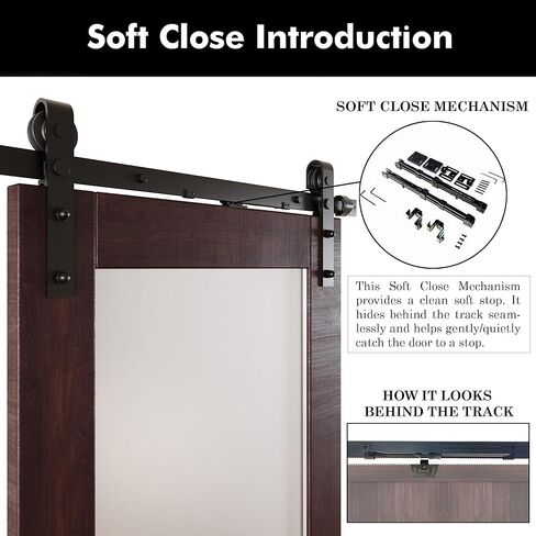 Red Mahogany 48x84 Half Lite Frosted Glass Design Finished Unassembled Solid Wood Sliding Barn Door Only with 9ft Long Single Door Non-Bypass Hardware Kit (Interior Use Only) in Saudi Arabia