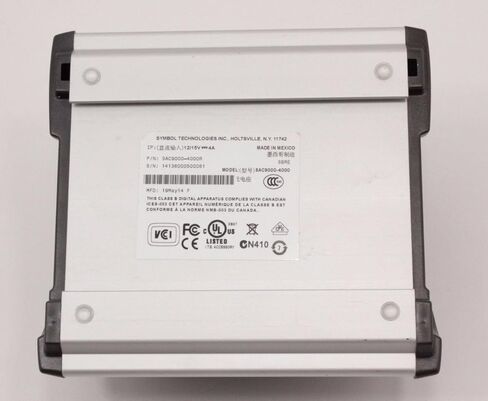 Symbol Motorola SAC9000-4000R 4-Slot Battery Charger Kit - Includes Charger, Power Supply, DC Line Cord and AC Line Cord in Kuwait