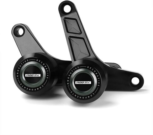 واقي شريط التصادم بإطار الدراجة النارية متوافق مع Ninja 1100SX ABS/SE 2025 | ملحقات بدون قطع للحماية من السقوط Ninja1100SX Ninja1100 SX (أخضر) in Kuwait