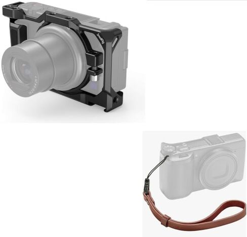 قفص كاميرا صغير الحجم لكاميرا Sony ZV-1 II/ZV-1F / ZV-1 + حزام معصم سريع التحرير in Kuwait