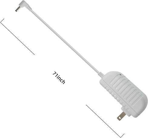5V Charger Replacement for HelloBaby HB66 / HB50 / HB6550 / HB30 Baby Monitor, K05S050100U Power Adapter with 6FT Cable, NOT Compatible with HB24、HB24TX、HB32、HB32RX、HB25、HB248 in Kuwait
