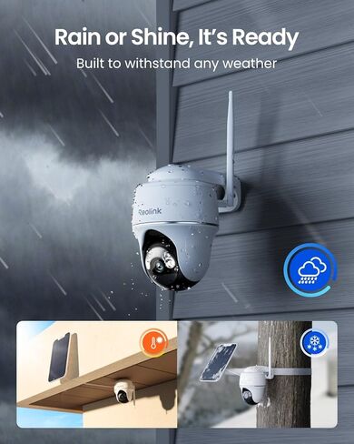 كاميرات مراقبة REOLINK Argus PT & Argus 4 Pro 4K، حزمة من قطعتين، قابلة للإمالة بزاوية 360 درجة وعدسة مزدوجة 180 درجة، رؤية ليلية بدقة 5 ميجابكسل 2K+ و8 ميجابكسل ColorX، اكتشاف ذكي، بدون اشتراك، تخزين محلي in Kuwait