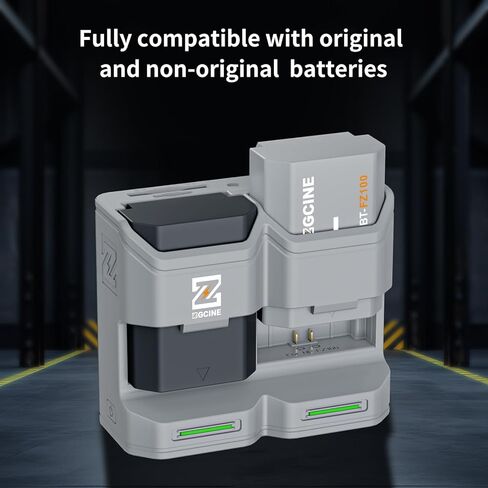 حافظة شحن للسفر ZGCINE PC2-FZ100 لبطارية الكاميرا LPE6/E6NH/E6P (رمادي) in Kuwait