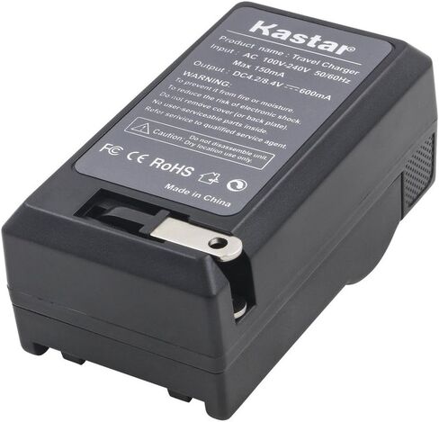 مجموعة شاحن السفر Kastar لكاميرات Kodak KLIC-7001 وKodak EasyShare M320، M340، M341، M753 Zoom، M763، M853 Zoom، M863، M893 is، M1063، M1073 is، V550، V570، V610، V705، V750 in Kuwait