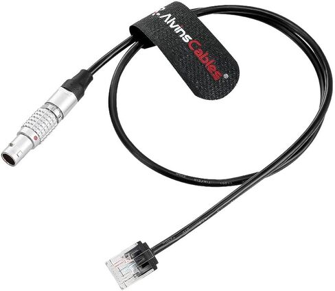 كابلات Alvin's RED GIG-E 9 Pin إلى RJ45 Ethernet لكاميرا RED DSMC2 Epic Scarlet سلاح V-Raptor XL، 50 سم | 19.7 بوصة in Kuwait