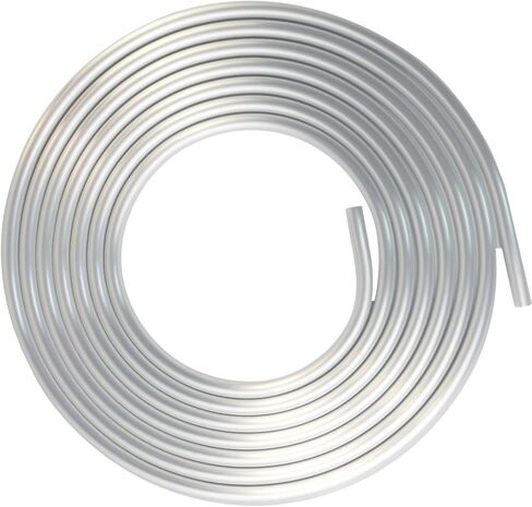 25FT 3/8 "OD خط الوقود الصلب الألومنيوم، 1060 درجة أنابيب الألومنيوم لخط الفرامل، خط الغاز المعدني، معدات التبريد in Kuwait