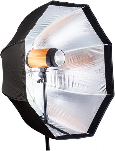 OUNONA مثمن التصوير الفوتوغرافي Softbox Umbrella Light Diffuser، Soft Light Photo Modifier for Studio Flash and Strobe Lighting، متوافق مع معدات إضاءة الفيديو والصور in Kuwait