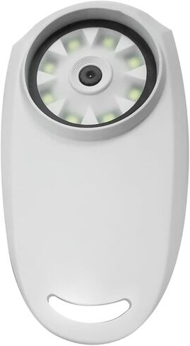 مجهر رقمي محمول من EBTOOLS، شاشة ملونة 2.0 بوصة، تكبير 500 مرة، مجهر محمول مع 8 مصابيح LED قابلة للتعديل، لأبحاث علوم الاستكشاف في الهواء الطلق (أبيض) in Kuwait