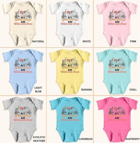 Wild Bodysuits and T-Shirts for Baby Toddler and Youth Fun Family Outfits in Saudi Arabia