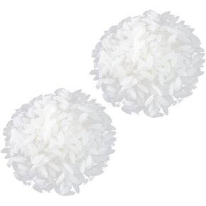 Artificial Rice Model for Decor Realistic Fake Food Props 500g Bulk Lifelike Rice Ornament for Display Harvest Photography and Themed Events in Saudi Arabia