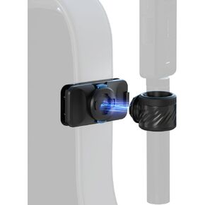 Magnetic Selfie Stick Holster Holder, Adjustable Backpack Strap Selfie Stick Clip Mount Holster with Rubber Ring Compatible with Gopro 13/12/11/10, DJI Action 5 Pro/4/3, Nano, Insta360 X5/X4 and More in Saudi Arabia