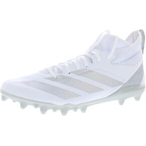 Adidas Men's Adizero Impact.2 أحذية كرة القدم الأمريكية ، الأسود/الأبيض/الأسود ، 8 in Saudi Arabia