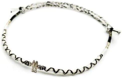 Always Dragon Black&White Handmade Couple Wish Bracelet 11 inches in Saudi Arabia