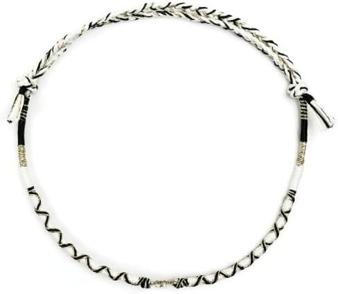 Always Dragon Black&White Handmade Couple Wish Bracelet 11 inches in Saudi Arabia