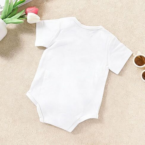 Baby Clothes Short Sleeve Baby Romper Newborn Outfits Funny Letter Print One Piece Baby Bodysuit in Saudi Arabia