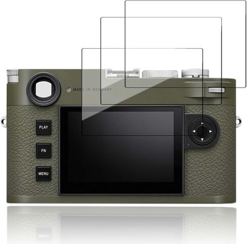 NOUKAJU [3 عبوات] واقي شاشة لـ Leica M11-P Safari، زجاج مقسى عالي الدقة، صلابة 9 ساعات، خدش، مضاد لبصمات الأصابع، واقي غشاء زجاجي مقوى لكاميرا Leica M11-P Safari in Kuwait