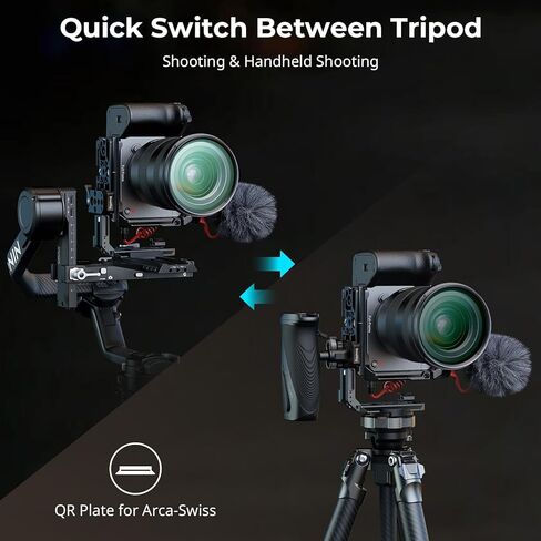 قفص صغير مع وصلة بمقبض XLR لهاتف Sony FX2 + عدسة الكاميرا لكاميرا Sony FX2 in Kuwait