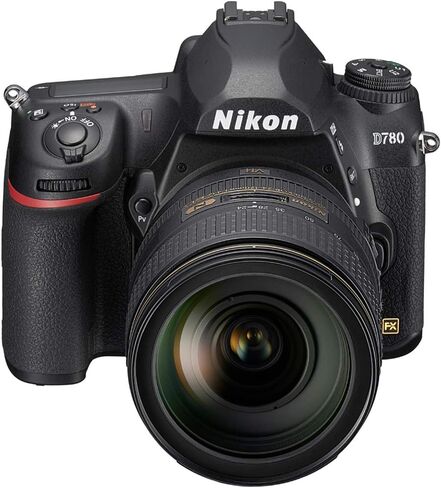 هيكل كاميرا Nikon 1619 D780 الرقمية SLR بصيغة FX مع عدسة AF-S NIKKOR مقاس 24-120 مم f/4G ED (متجددة) in Kuwait