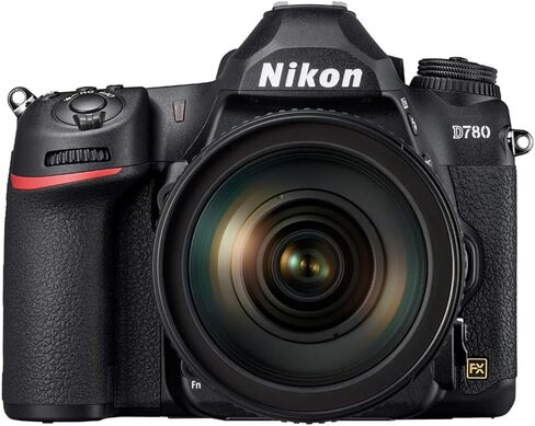 هيكل كاميرا Nikon 1619 D780 الرقمية SLR بصيغة FX مع عدسة AF-S NIKKOR مقاس 24-120 مم f/4G ED (متجددة) in Kuwait