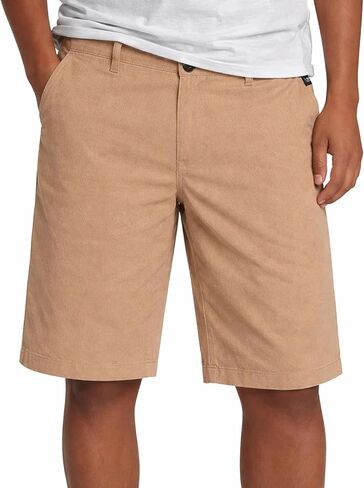 Volcom Boys' Twill Shorts - Stretch Fit Flat Front Chino Golf Uniform Shorts for Boys, Classic Pull-On Style with Belt Loops in Saudi Arabia
