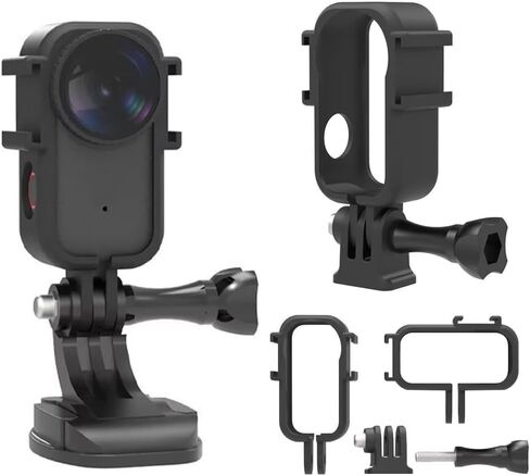 مجموعة الملحقات متوافقة مع DJI OSMO Nano، للتصوير الأفقي/الرأسي، والإطار الواقي ومحول تثبيت ركوب الدراجات in Kuwait