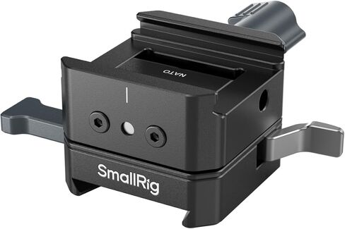 لوحة بطارية SmallRig V Mount، مجموعة لوحة تثبيت البطارية على شكل V للوحة Arca-Swiss/سكك حديد الناتو، تصميم قفل على شكل V قابل للتدوير، تشغيل الكاميرا دون عائق، خفيف الوزن لبطارية V-Mount in Kuwait