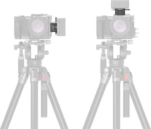 لوحة بطارية SmallRig V Mount، مجموعة لوحة تثبيت البطارية على شكل V للوحة Arca-Swiss/سكك حديد الناتو، تصميم قفل على شكل V قابل للتدوير، تشغيل الكاميرا دون عائق، خفيف الوزن لبطارية V-Mount in Kuwait