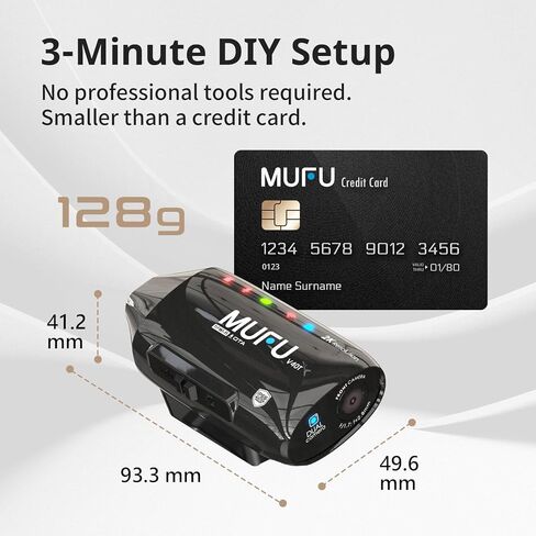 MUFU V40T Dual 2K Helmet Camera Bundle with Multi-Mount Accessory Kit (2 Items) in Kuwait