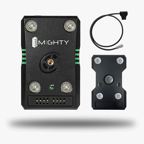 بطارية التراص الذكية Core SWX SNAP Mighty 45Wh لـ Blackmagic Pocket 4K/6K/6K Pro - 14.8V 3.1Ah، Dual P-Tap، USB-C PD، مخرجات 8V/12V، لوحة SNAP-QRL وكابل ثنائي الدبوس in Kuwait