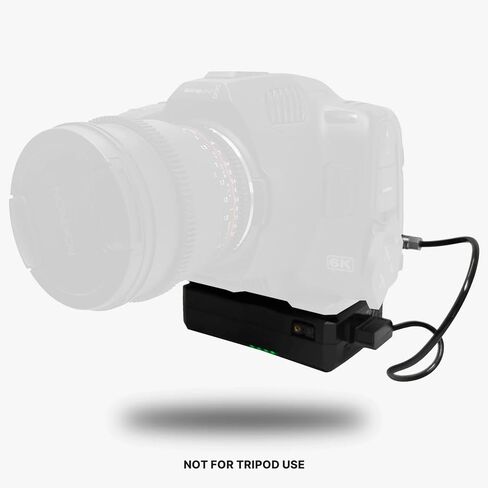 بطارية التراص الذكية Core SWX SNAP Mighty 45Wh لـ Blackmagic Pocket 4K/6K/6K Pro - 14.8V 3.1Ah، Dual P-Tap، USB-C PD، مخرجات 8V/12V، لوحة SNAP-QRL وكابل ثنائي الدبوس in Kuwait