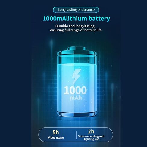 كاميرا بوميا أكشن على الرأس بدقة 1080 بكسل عالية الدقة مع ضوء ليلي LED، ومستشعر CMOS 2.0 متر، وحزام رأس 45 قابل للتعديل، ويدعم ذاكرة 128 جيجابايت، وكاميرا فيديو يمكن ارتداؤها للرياضات الخارجية in Kuwait