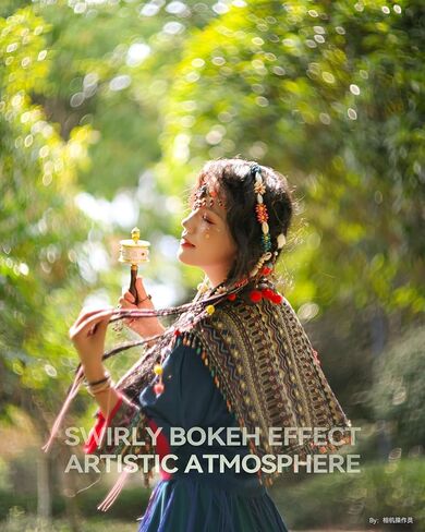 عدسة TTArtisan 75 مم F1.5 بإطار كامل Swirly Bokeh Magic ذات فتحة كبيرة لكاميرا M42 Mount باللون الأسود in Kuwait