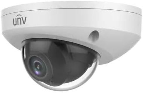 كاميرا Uniview Tech IPC312SB-ADF28K-I0 2MP HD LightHunter WDR شبكة خارجية فائقة 265 PoE مع عدسة ثابتة 2.8 مم، معدنية in Kuwait