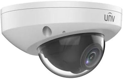كاميرا Uniview Tech IPC312SB-ADF28K-I0 2MP HD LightHunter WDR شبكة خارجية فائقة 265 PoE مع عدسة ثابتة 2.8 مم، معدنية in Kuwait