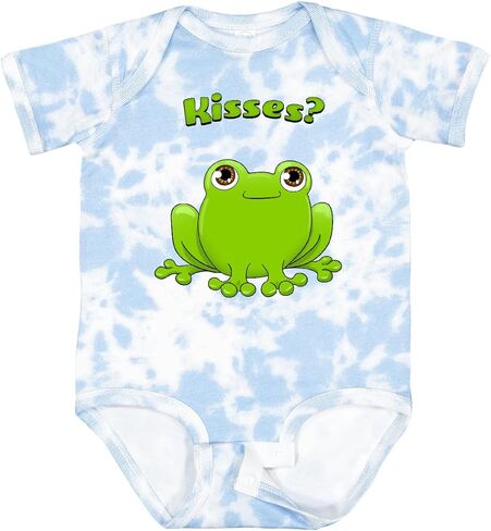 inktastic Kisses - Cute Frog Baby Bodysuit in Kuwait