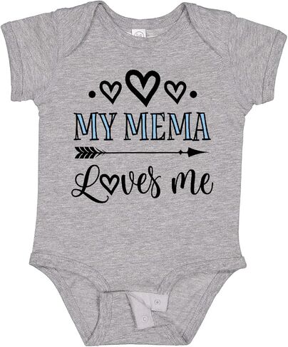 بدلة أطفال من Inktastic My Mema Loves Me للفتيات in Kuwait