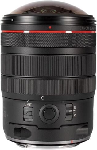 كاميرات Canon RF 7-14 مم f/2.8-3.5 L Fisheye STM ذات زاوية واسعة للغاية وكاميرات بدون مرآة بإطار كامل (7343C002) + حقيبة ظهر + برنامج صور + مجموعة تنظيف + المزيد (حزمة من 10 قطع) in Kuwait