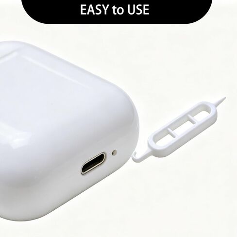 8PCS USB-C Charger Port Cleaning Tool, Dual-Sided Port Cleaner Kit for USB/Lightning/Type-C/Phone, Compact & Effective, Easy to Carry in Kuwait