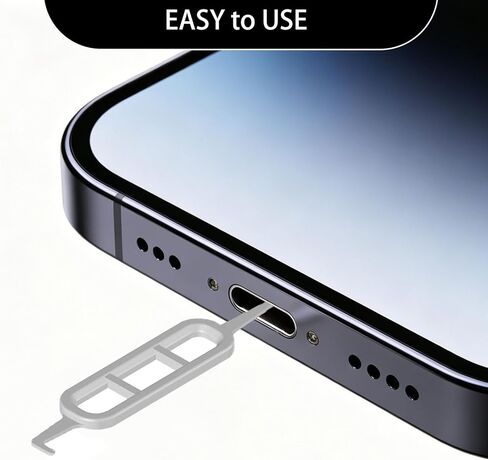 8PCS USB-C Charger Port Cleaning Tool, Dual-Sided Port Cleaner Kit for USB/Lightning/Type-C/Phone, Compact & Effective, Easy to Carry in Kuwait