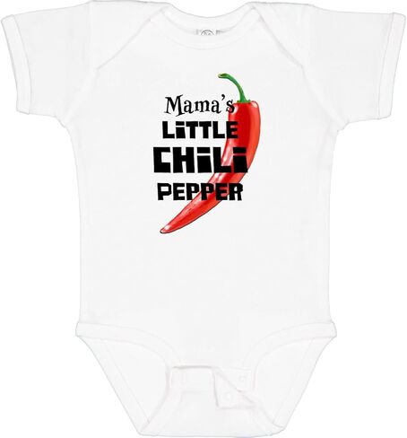 inktastic Mama's Little Chili Pepper Baby Bodysuit in Saudi Arabia