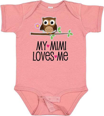 ملابس داخلية للأطفال من Inktastic My Mimi Loves Me للفتيات على شكل بومة in Kuwait