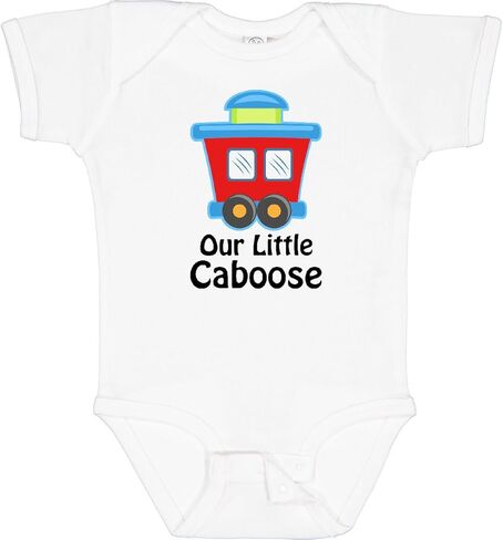 بدلة الأطفال Inktastic Train Our Little Caboose New Baby in Kuwait