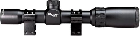 SIG SAUER AIR T4 1-4x24mm أنبوب ألومنيوم 1 بوصة متين قابل للتعديل يهدف إلى نطاق مسدس الهواء Airsoft، شبكاني Mil-Dot، حلقات نطاق Picatinny متضمنة in Kuwait