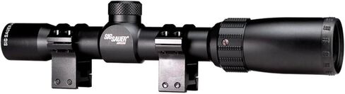SIG SAUER AIR T4 1-4x24mm أنبوب ألومنيوم 1 بوصة متين قابل للتعديل يهدف إلى نطاق مسدس الهواء Airsoft، شبكاني Mil-Dot، حلقات نطاق Picatinny متضمنة in Kuwait