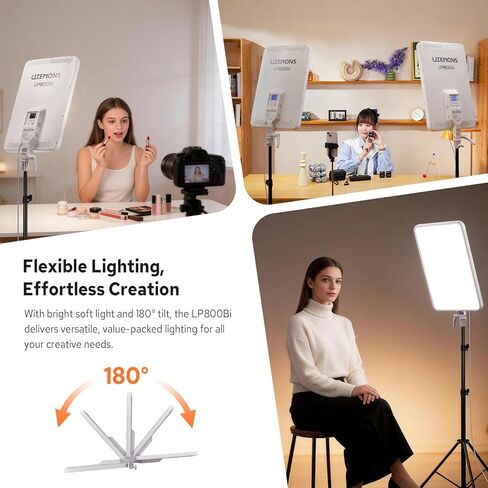 Godox LP800Bi 80W LED لوحة فيديو لامب صب ستوديو in Kuwait