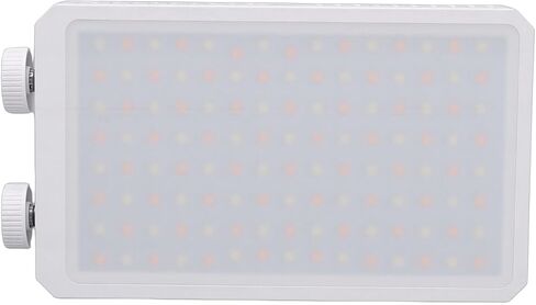 ضوء ملء LED RGB 40 وات، 120 شريحة LED عالية CRI، سطوع 14000LX، ضوء ملء زاوية شعاع عريض 160 درجة، مروحة تبريد بطارية 4400 مللي أمبير في الساعة، مثالية للتصوير الفوتوغرافي والبث المباشر & in Kuwait