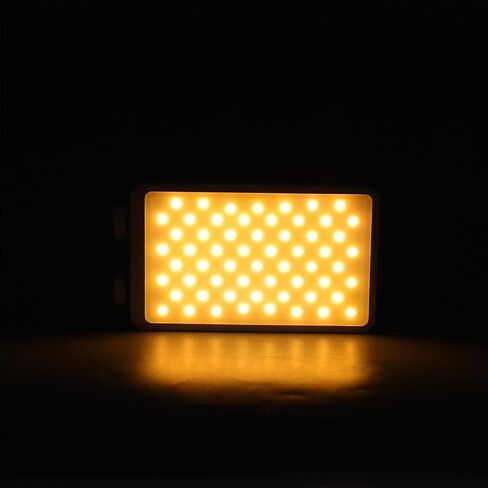 ضوء ملء LED RGB 40 وات، 120 شريحة LED عالية CRI، سطوع 14000LX، ضوء ملء زاوية شعاع عريض 160 درجة، مروحة تبريد بطارية 4400 مللي أمبير في الساعة، مثالية للتصوير الفوتوغرافي والبث المباشر & in Kuwait