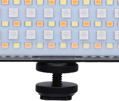 ضوء فيديو Sorandy RGB، لوحة LED ملونة كاملة مع 20 تأثير إضاءة 0-359 درجة حرارة 1800K-9000K وبطارية 3300 مللي أمبير، مثالية لتسجيل مدونة الفيديو الفوتوغرافية in Kuwait