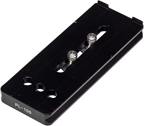 Benro Arca-Swiss-Style Quick Release Plate, 100 × 38 mm Aluminum Lens/Camera Mount with ¼-20 Thread for Tripod Heads & Gimbal Systems (PL100) in Kuwait