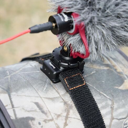 حامل حذاء بارد صغير الحجم مع حزام لاصق وحلقة، لميكروفون DJI Mic Mini، ميكروفونات أحذية باردة اتجاهية عالمية، عدسة بدون مرآة، كاميرات الحركة، لتصوير مدونة الفيديو البيئية والخارجية - 5711 in Kuwait